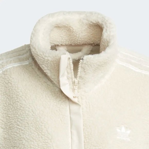 NWT adidas Originals Women's Adicolor Classics Half Zip Fleece - Picture 3 of 5